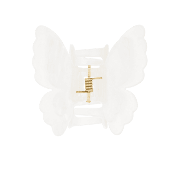 Hovedbilde Butterfly hårklipe - White
