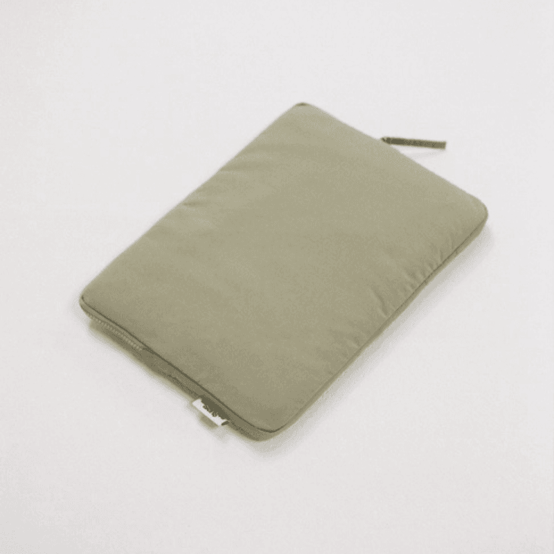 Padded pc - mappe - Olive