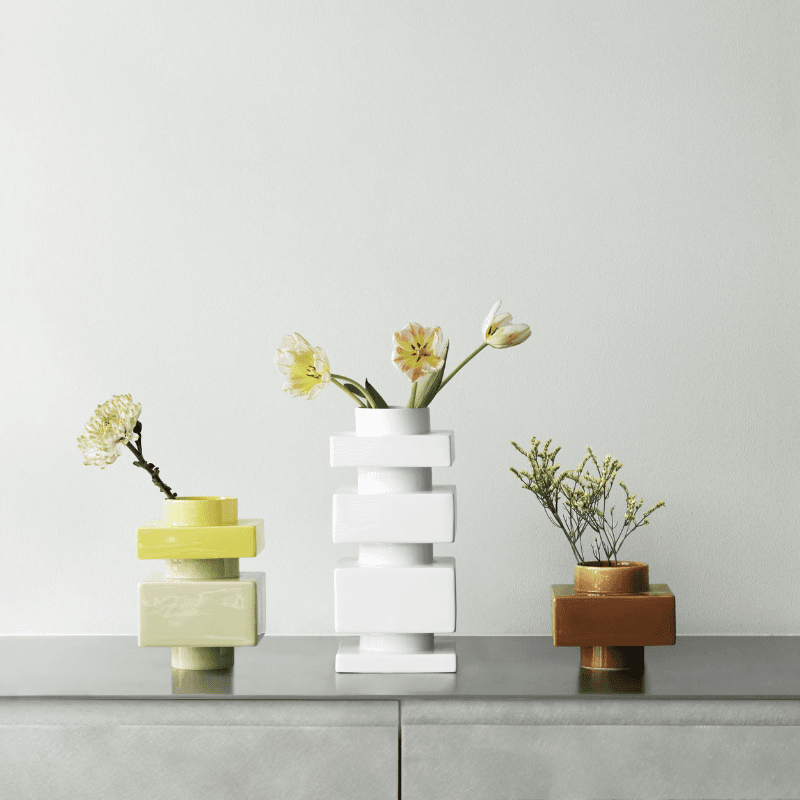 Deko Object Vase - S2 Snow