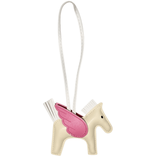Hovedbilde Pony Bag Charm - pale yellow / pink & white