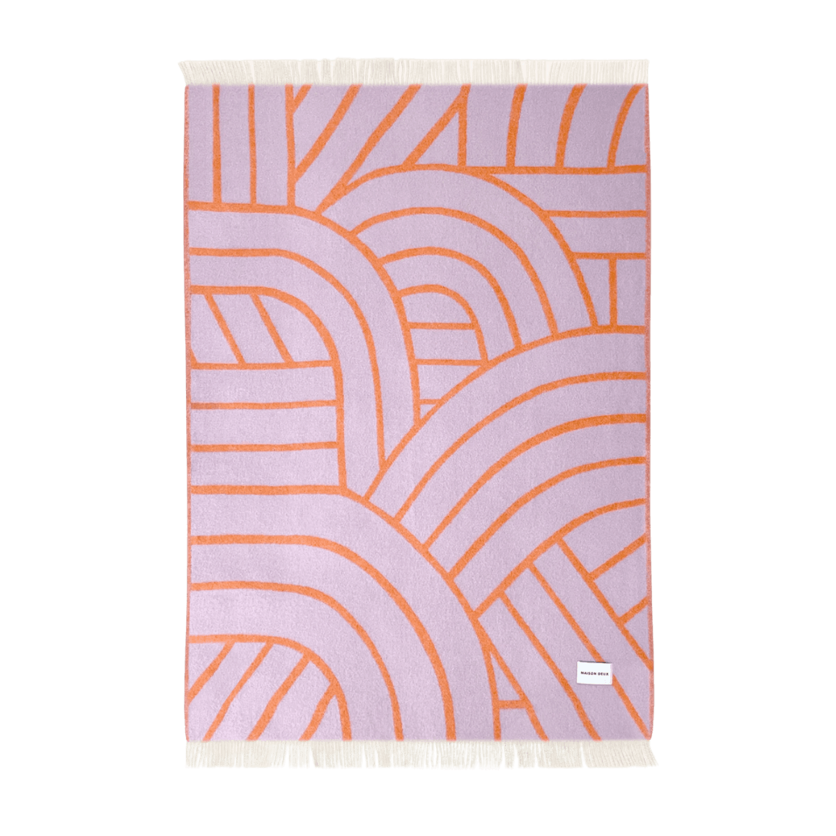 Lines ullpledd -  Syrin / Oransje