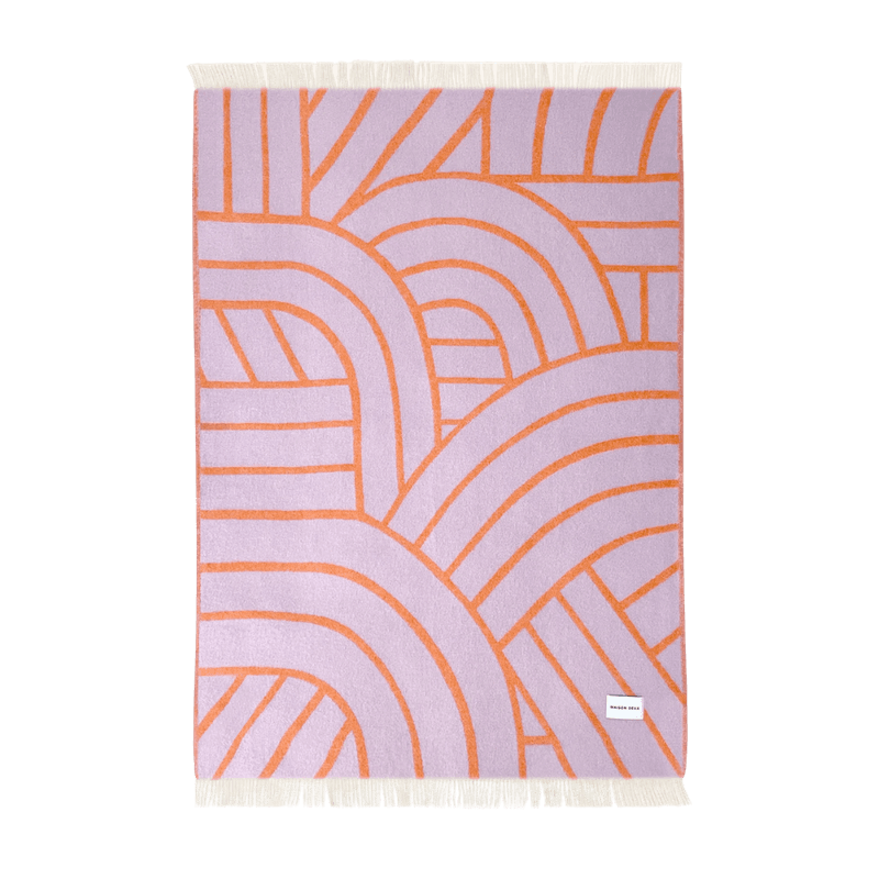 Lines ullpledd -  Syrin / Oransje