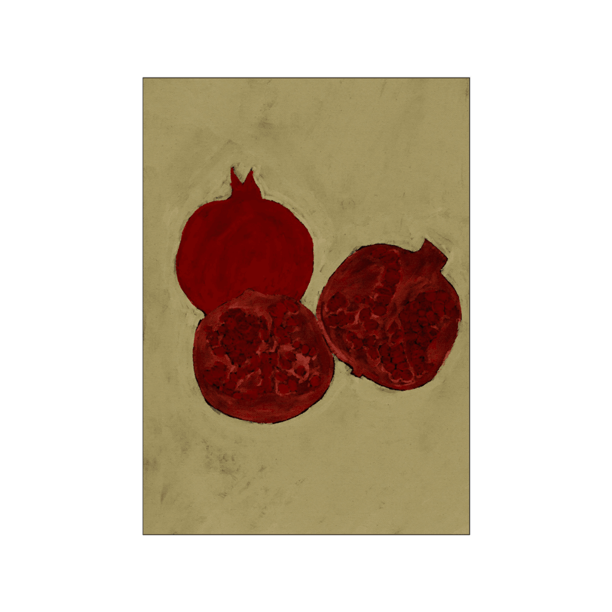 Poster - Winter Fruit