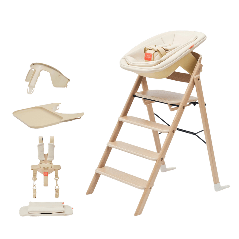 KAOS KLAPP® Komplett Bundle - Barnestol Eik Natur