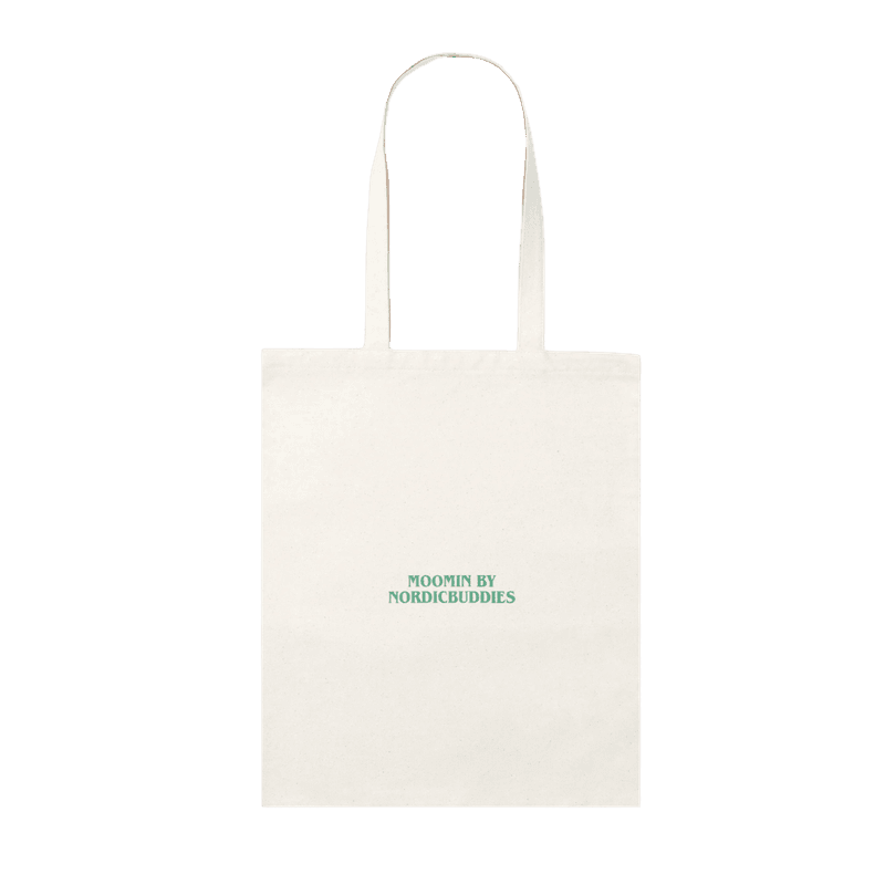 Moomin Tote bag snusmumrikken - Grønn/ hvit