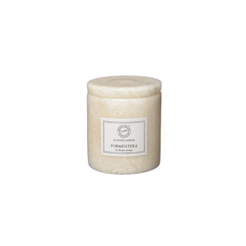 Duftlys mini - Formentera white stone