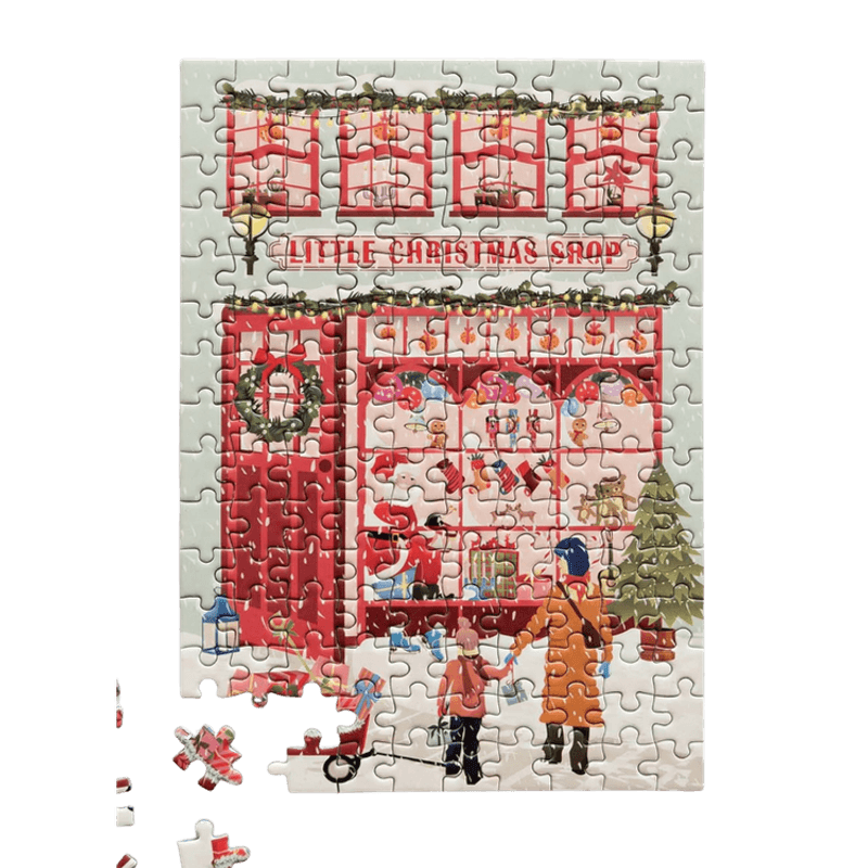 LITTLE CHRISTMAS SHOPuslespill – 150 brikker