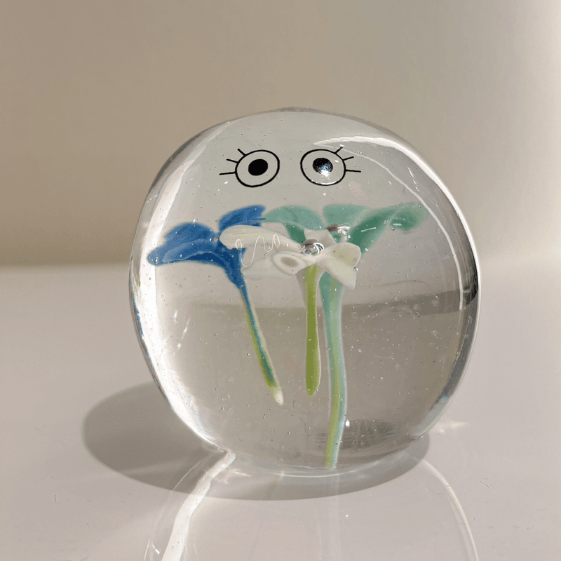 Crystal blob - Ball of flowers