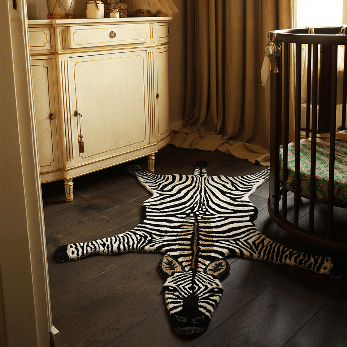  Stripey Zebra Rug Large * FORHÅNDSBESTILLING