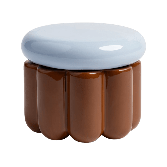 Hovedbilde Charlo oppbevaringskrukke - Brown