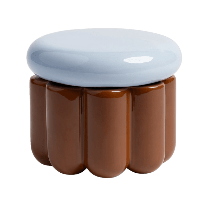 Charlo oppbevaringskrukke - Brown