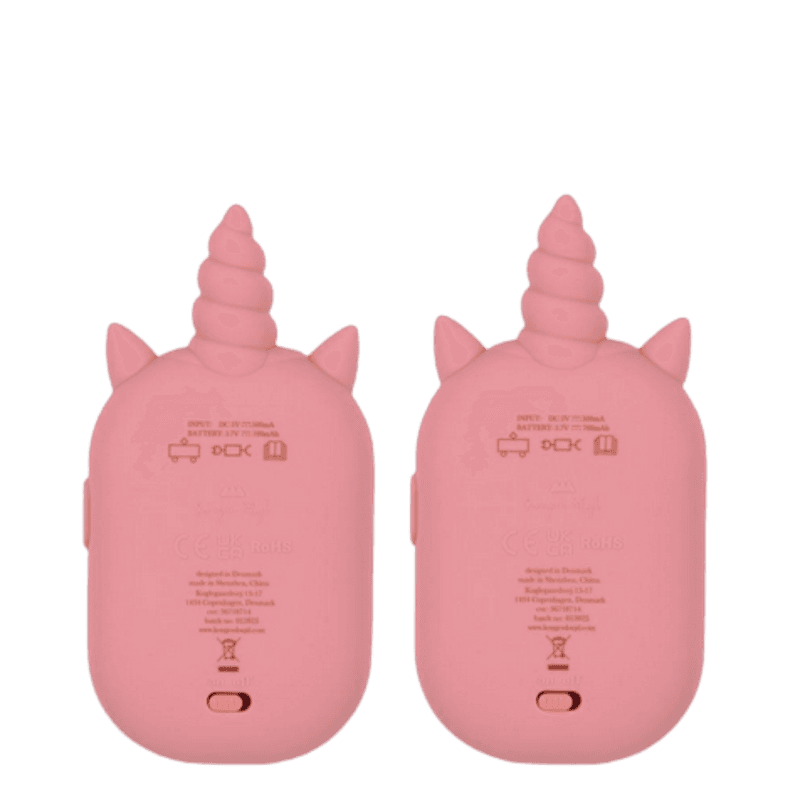 GLITTER UNICORN WALKIE TALKIE
