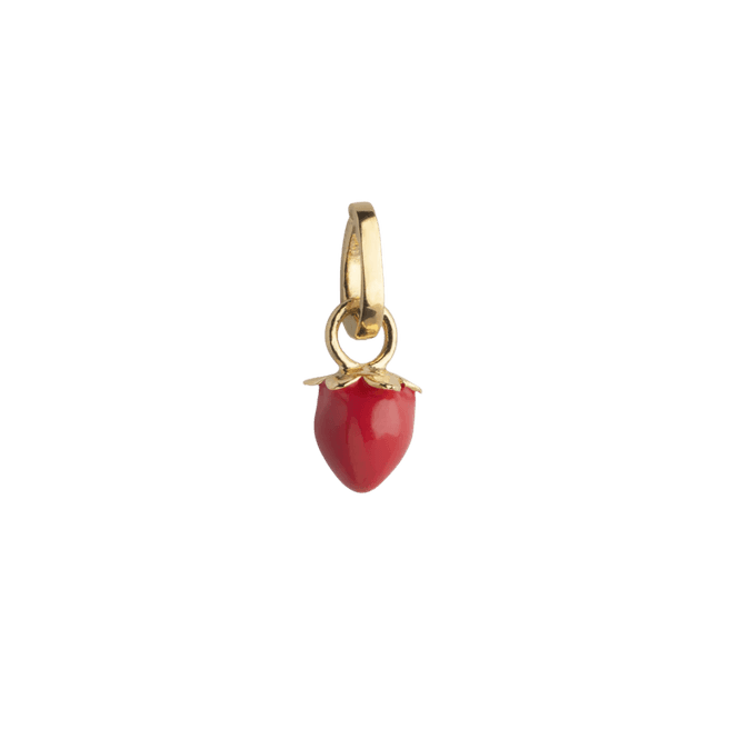 Hovedbilde Enamel Charm - Sunny Strawberry