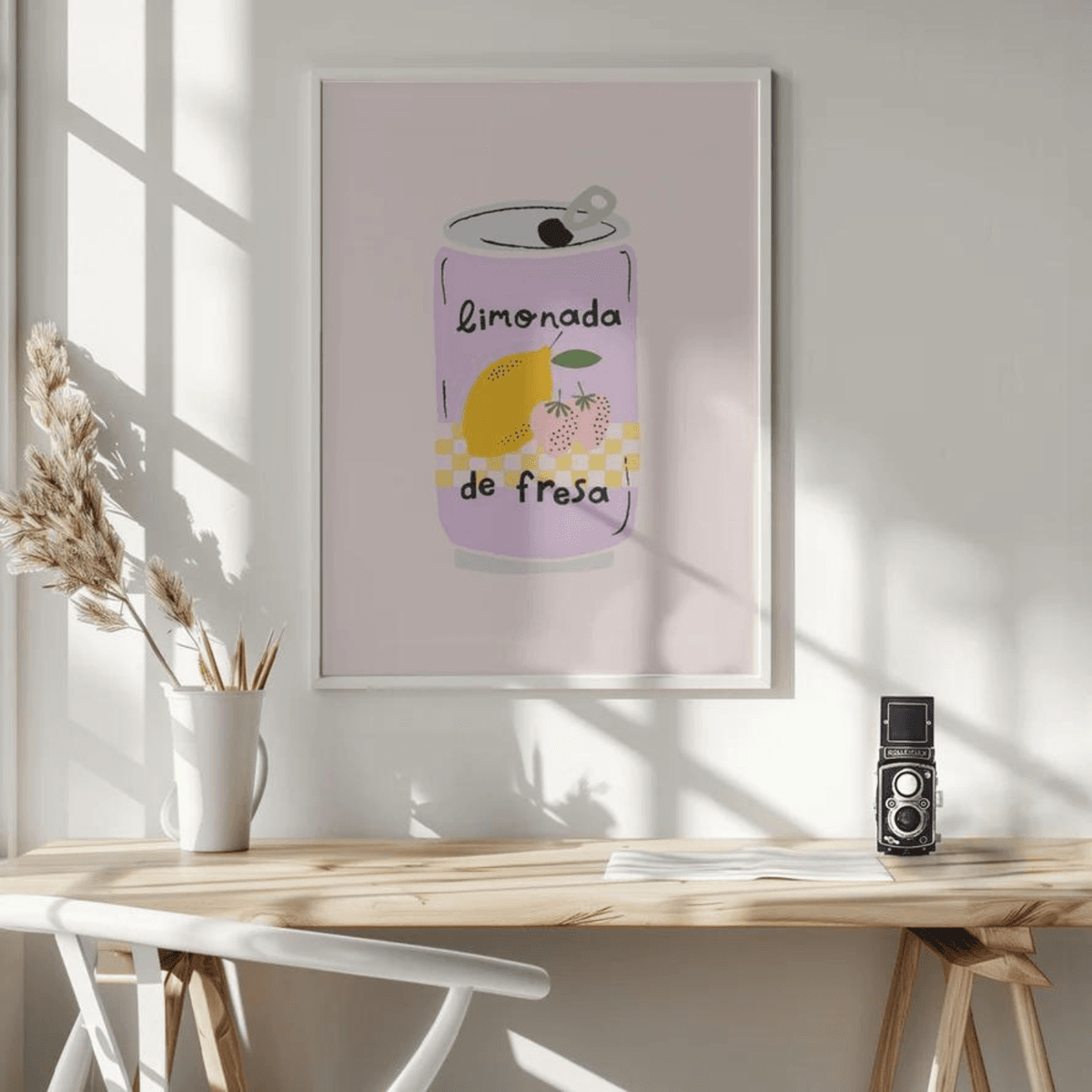 Poster - Strawberry Lemonade
