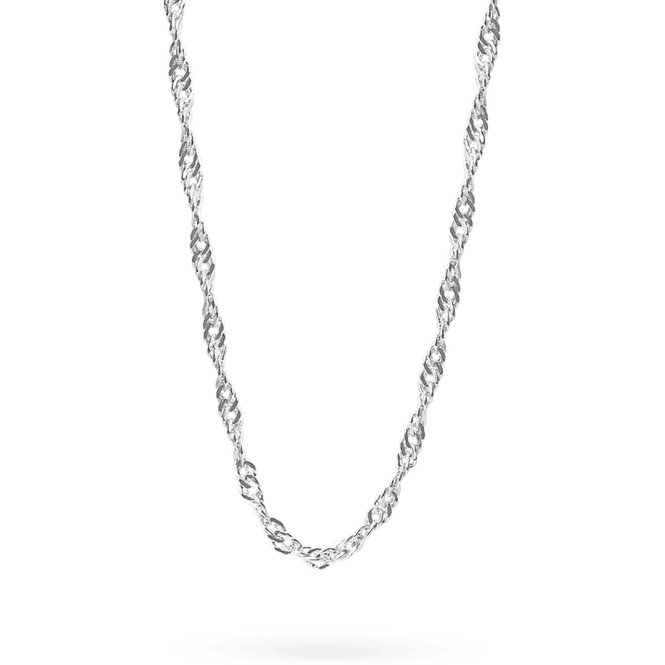 Hovedbilde Twisted Rope Necklace Silver