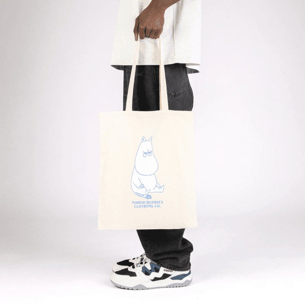 Hovedbilde Moomin Tote bag Mummitrollet - Hvit / blå