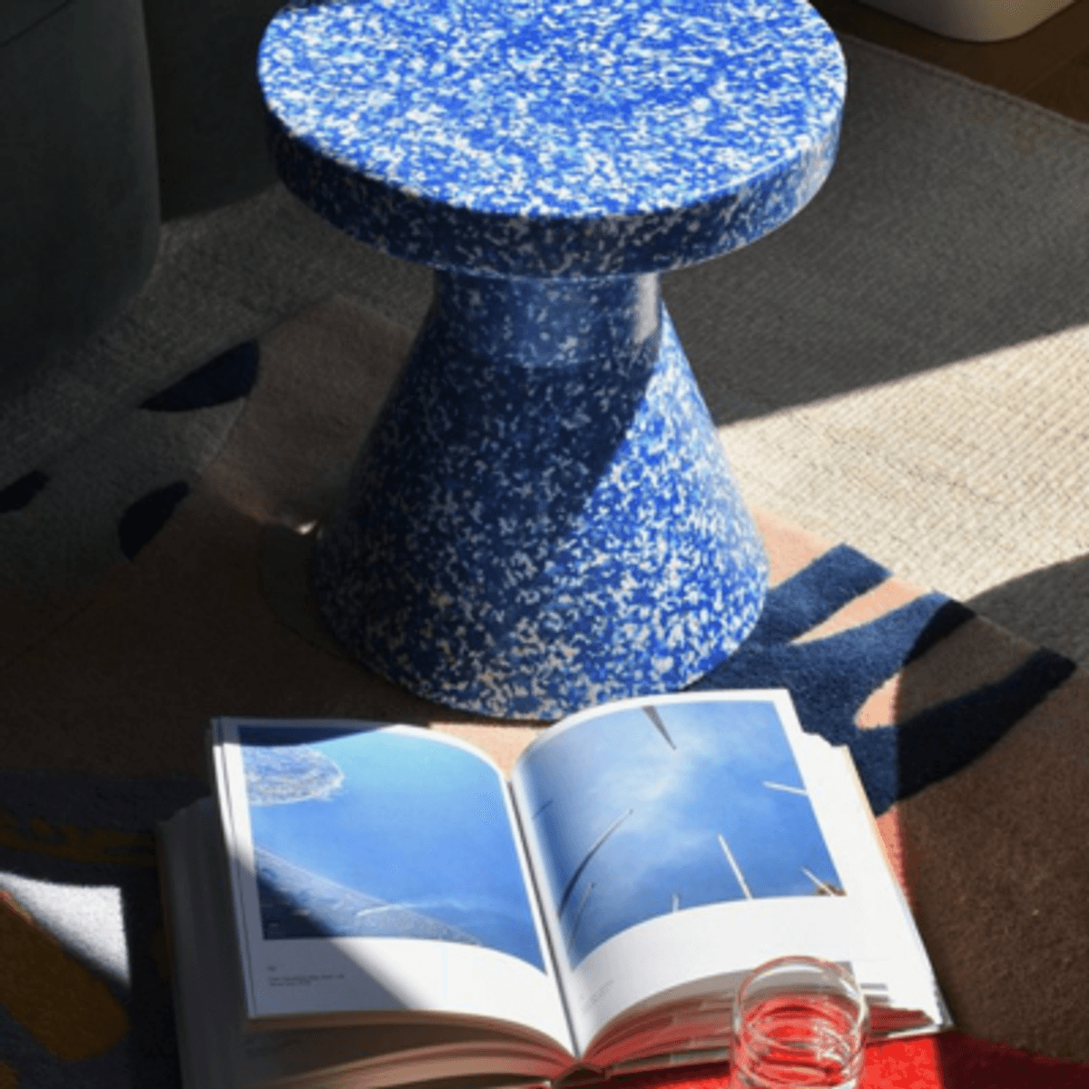 Bit Stool cone blue